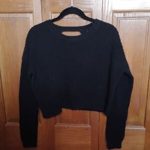 Aeropostale Black Crew Neck Sweater